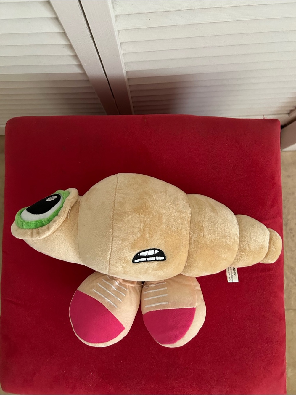 Vintage Marcel the Shell plush stuffed toy